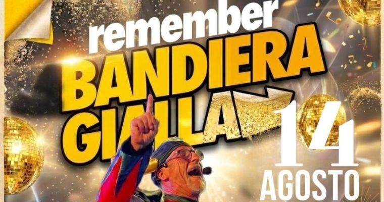 REMEMBER BANDIERA GIALLA